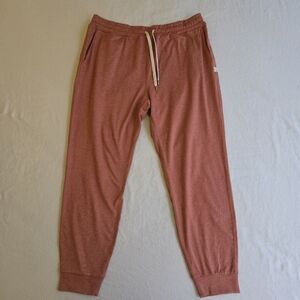 Vuori Performance Jogger Cinnamon Heather Rust Orange EB2
